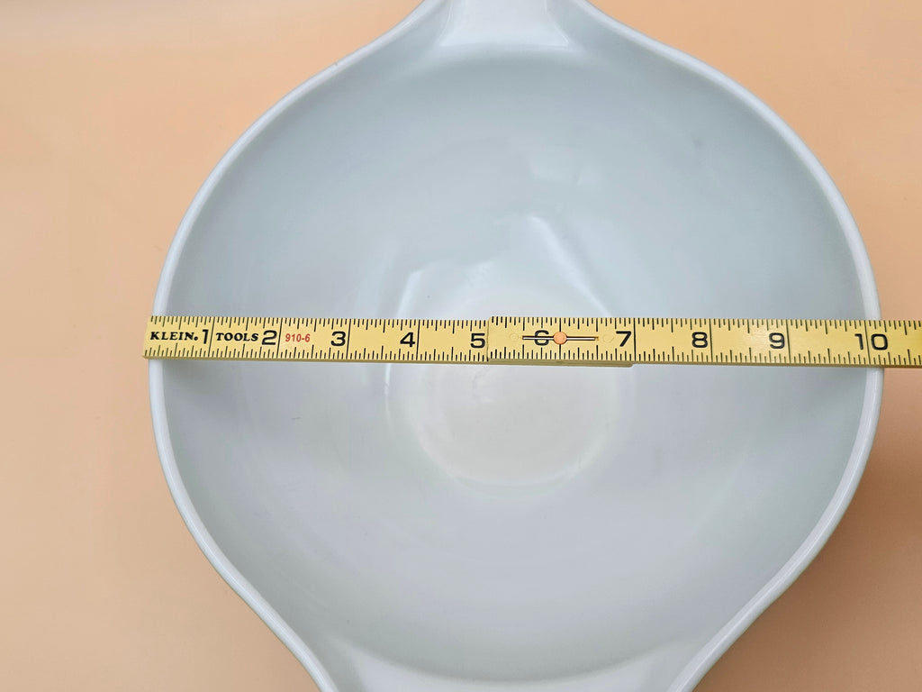 Vintage Pyrex 444 Spring Blossom Green Crazy Daisy 4 Qt Cinderella Mixing Bowl