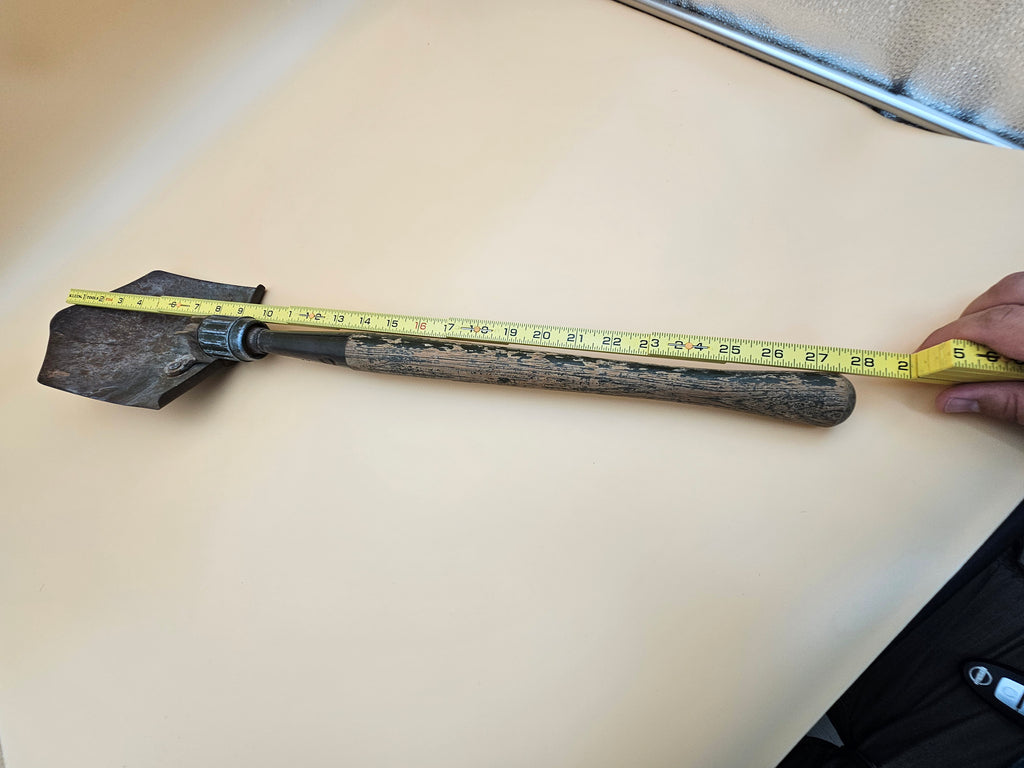 Vintage WWII U.S. Ames 1945 Folding Entrenching Shovel E-Tool