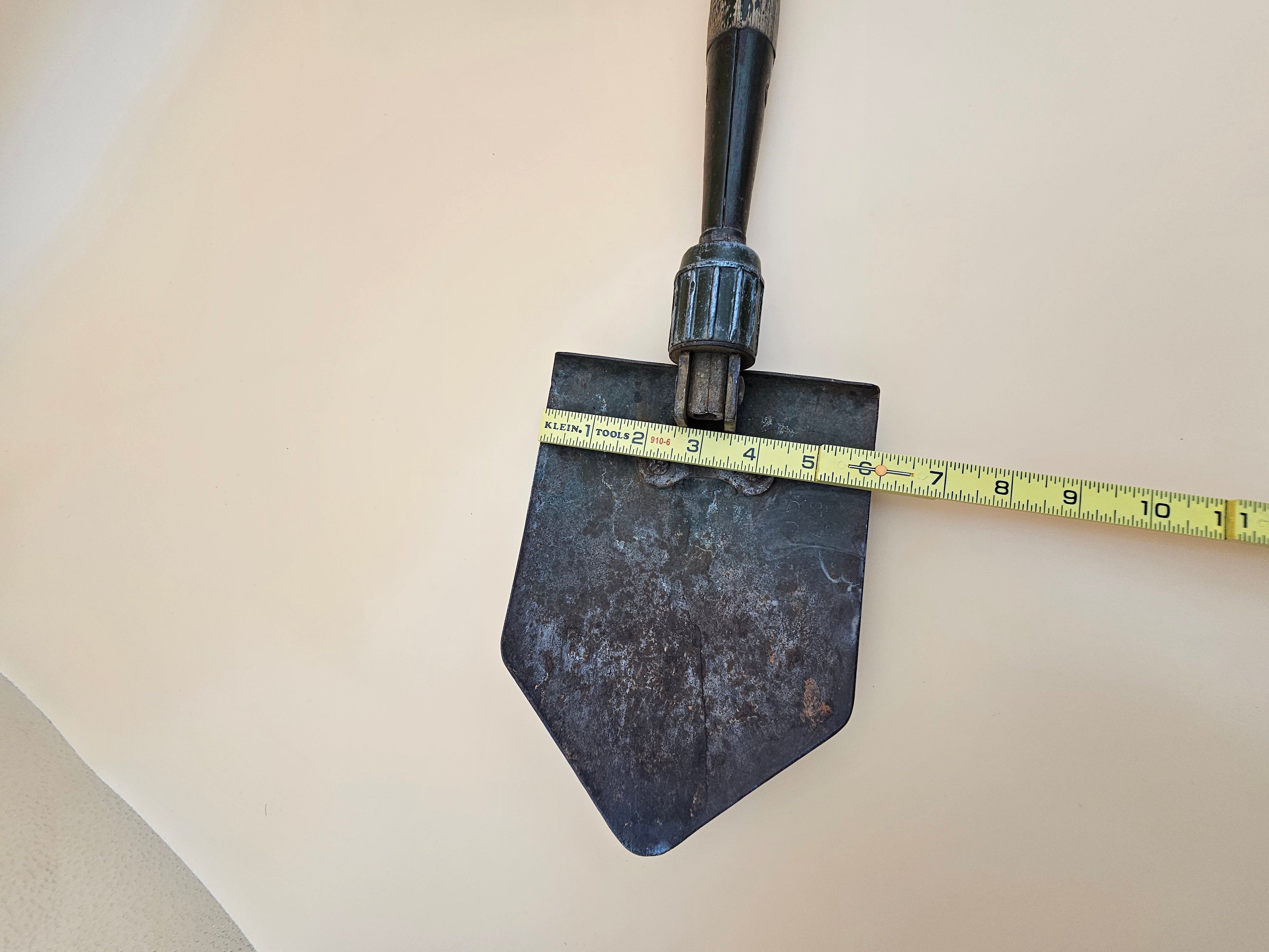 Vintage WWII U.S. Ames 1945 Folding Entrenching Shovel E-Tool