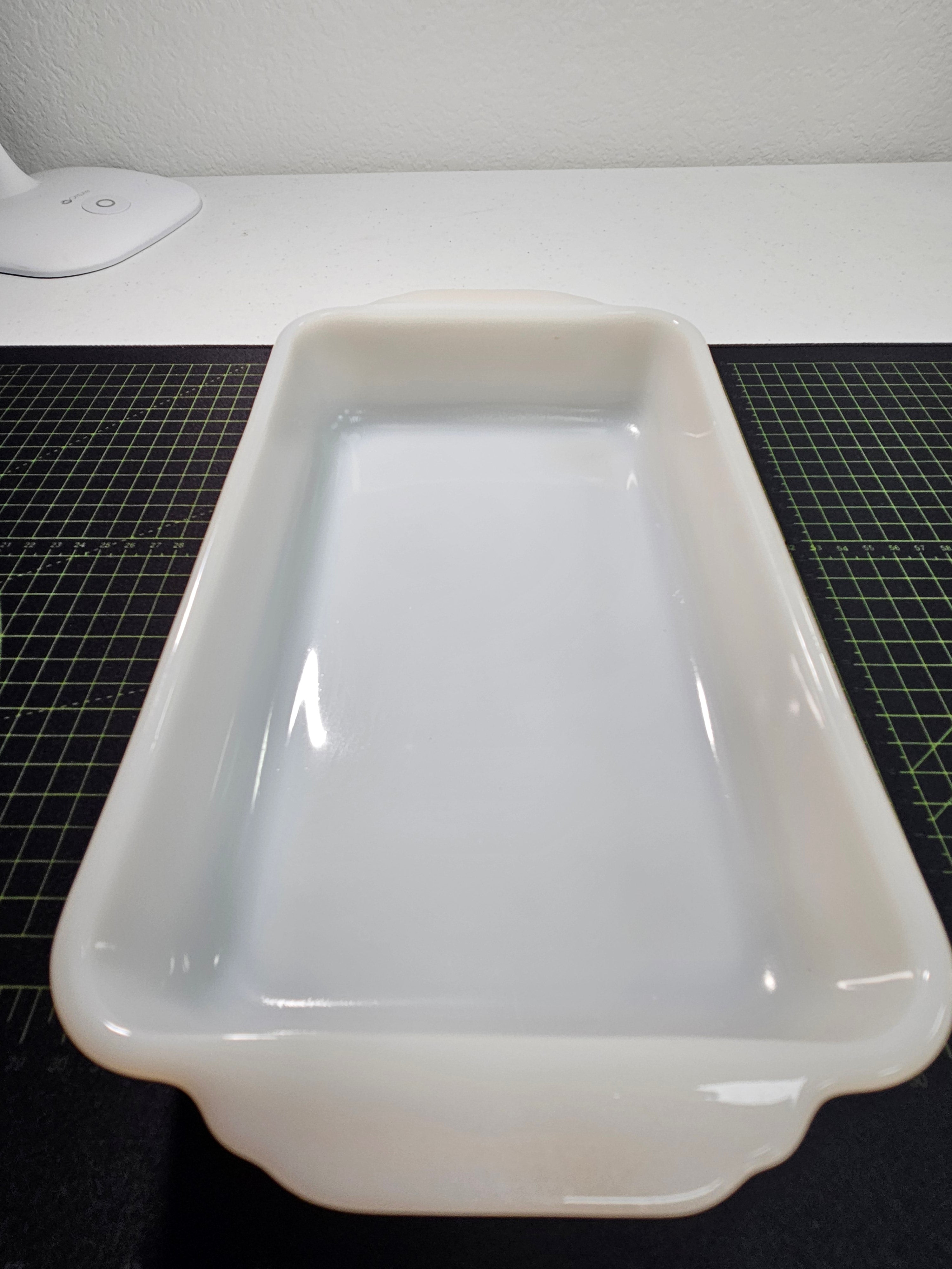 Vintage Fire-King Peach Lustre Rectangular Baking Dishes No. 409 & 410 – Set of 2