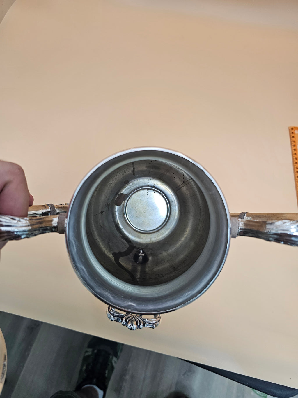 Vintage F.B. Rogers Silverplate Coffee Urn with Spigot – Missing Burner