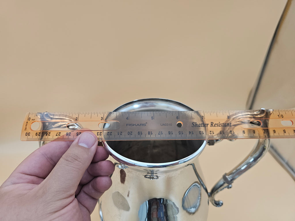 Vintage F.B. Rogers Silverplate Coffee Urn with Spigot – Missing Burner