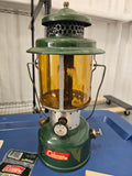 Vintage 1963 Coleman 220E Double-Mantle Green Lantern with Box & Paperwork
