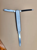 Vintage FELIX Solingen Germany Gentleman Pocket Knife 3 Tool Rostfrei Stainless Inox