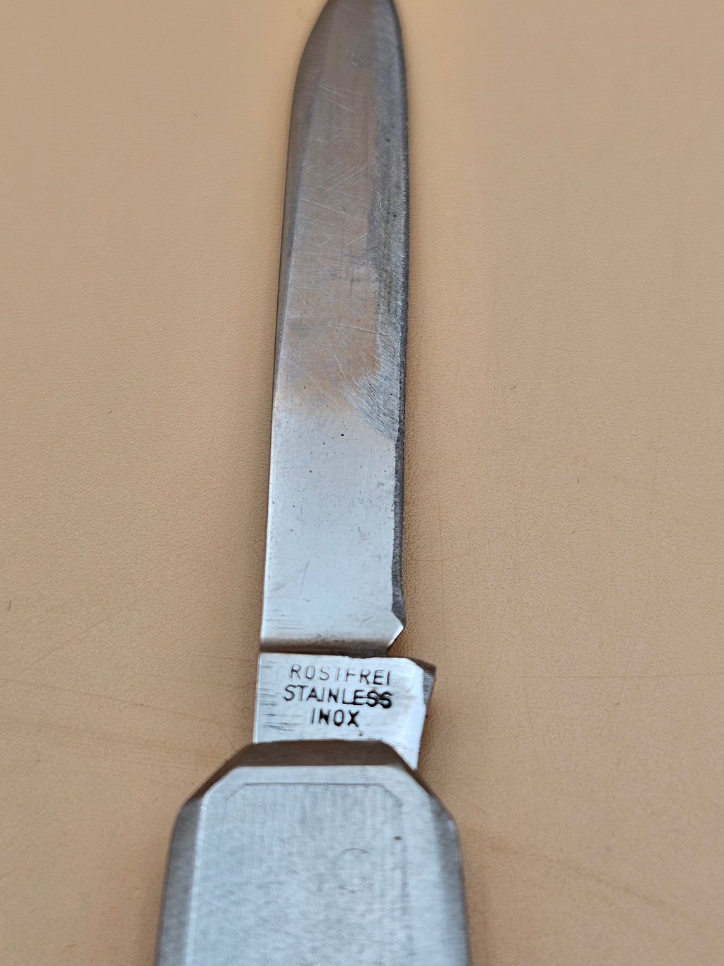 Vintage FELIX Solingen Germany Gentleman Pocket Knife 3 Tool Rostfrei Stainless Inox