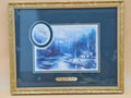 Thomas Kinkade End of a Perfect Day II Framed Accent Print with Psalm 8:9