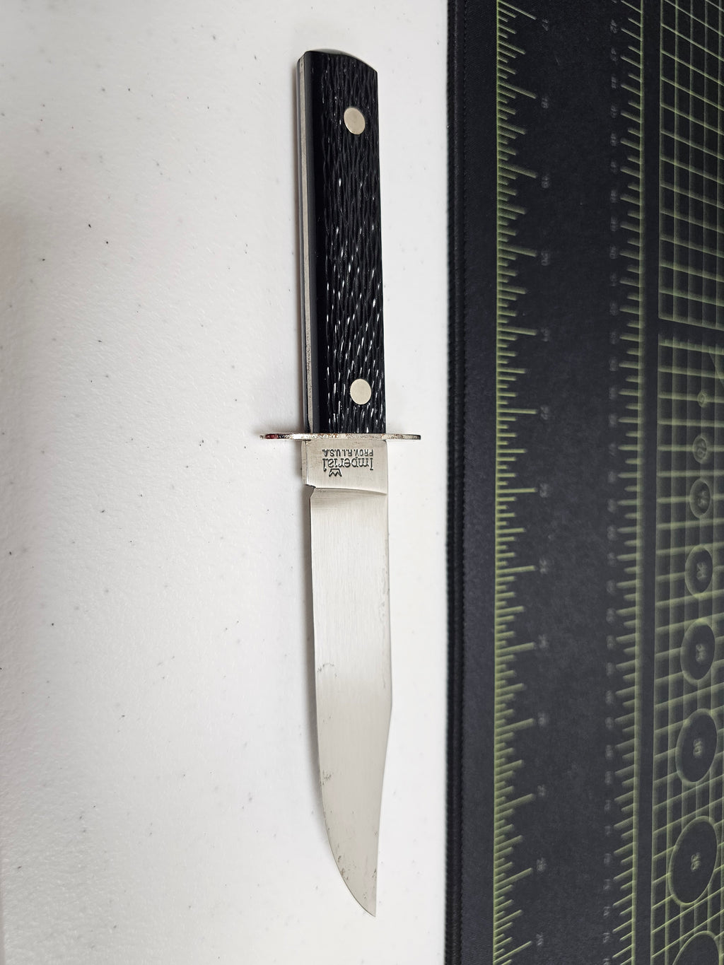 Vintage Imperial Fixed Blade Hunting Knife 9" – Providence RI USA
