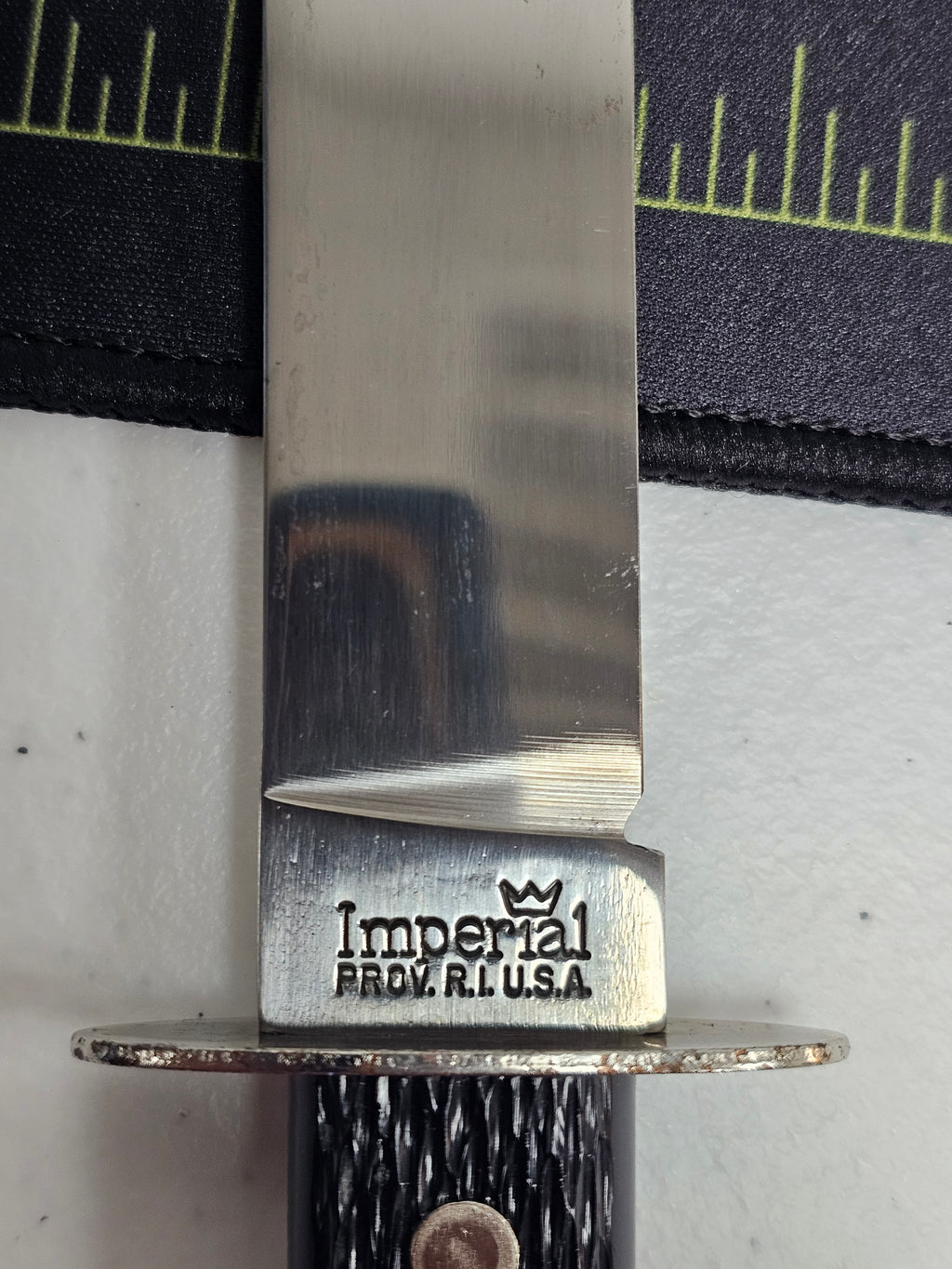 Vintage Imperial Fixed Blade Hunting Knife 9" – Providence RI USA