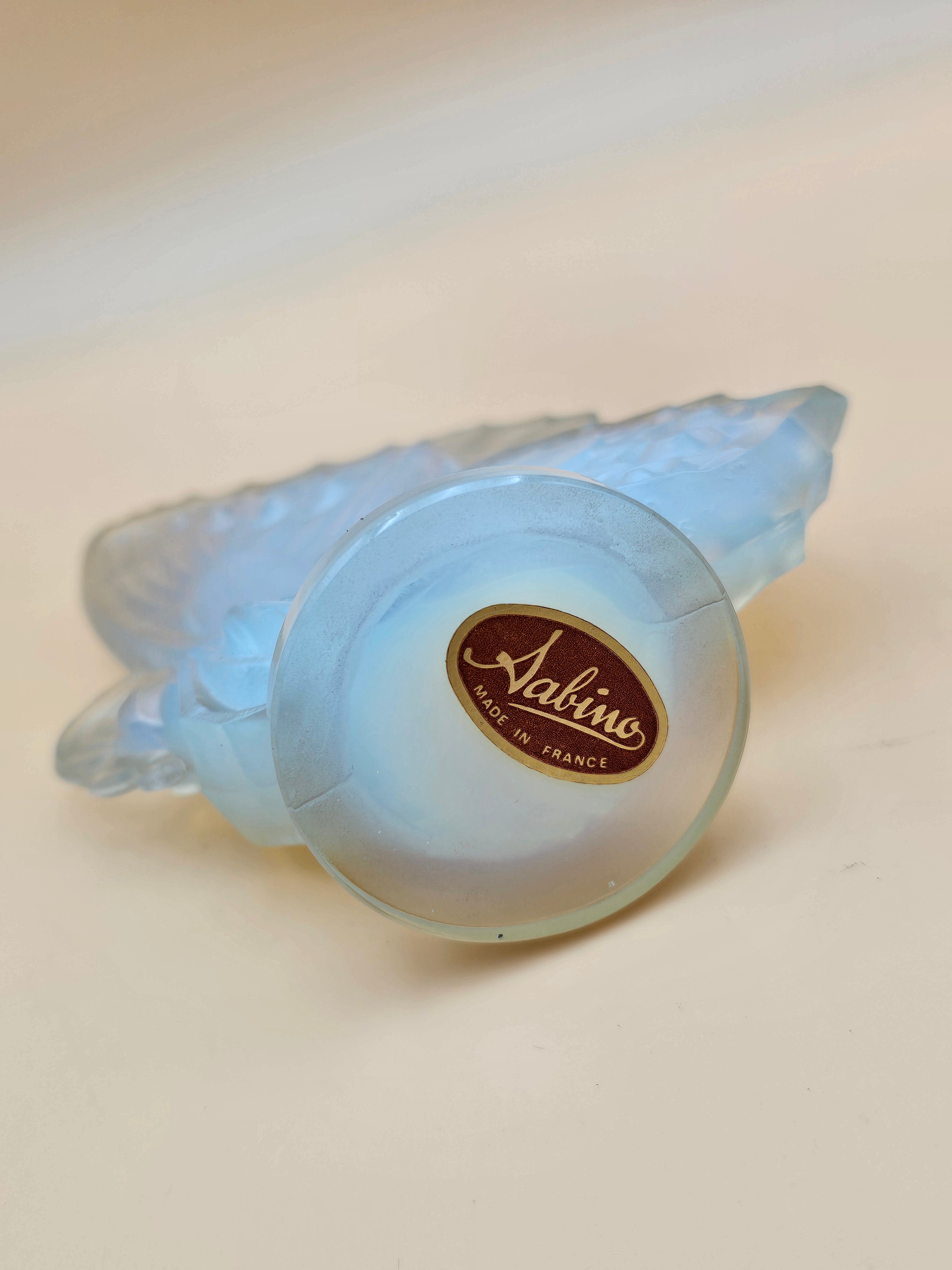 Sabino France Opalescent Glass Butterfly Sculpture – 6 Inch