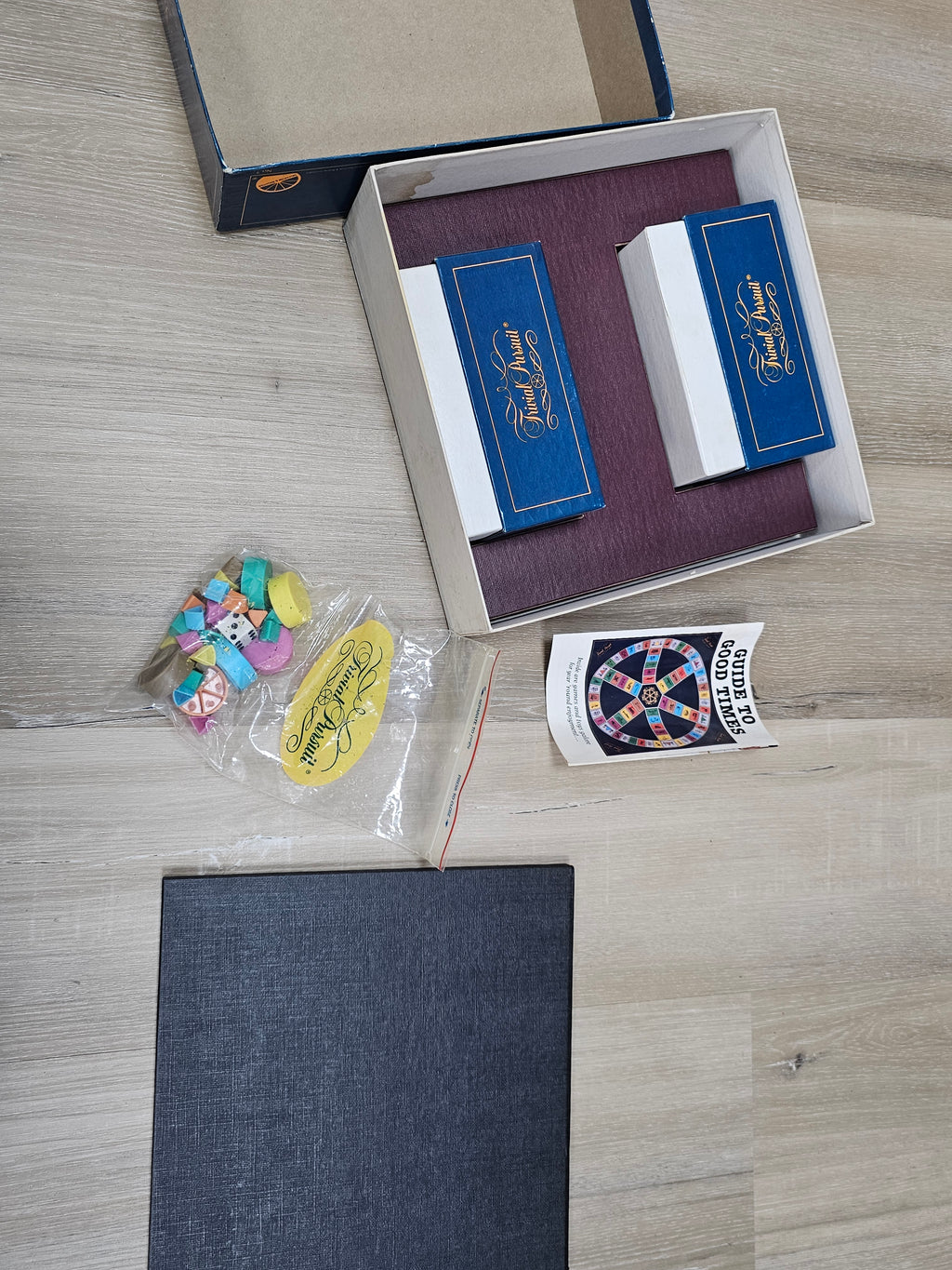 Vintage 1980s Trivial Pursuit Master Game Genus Edition Board Game