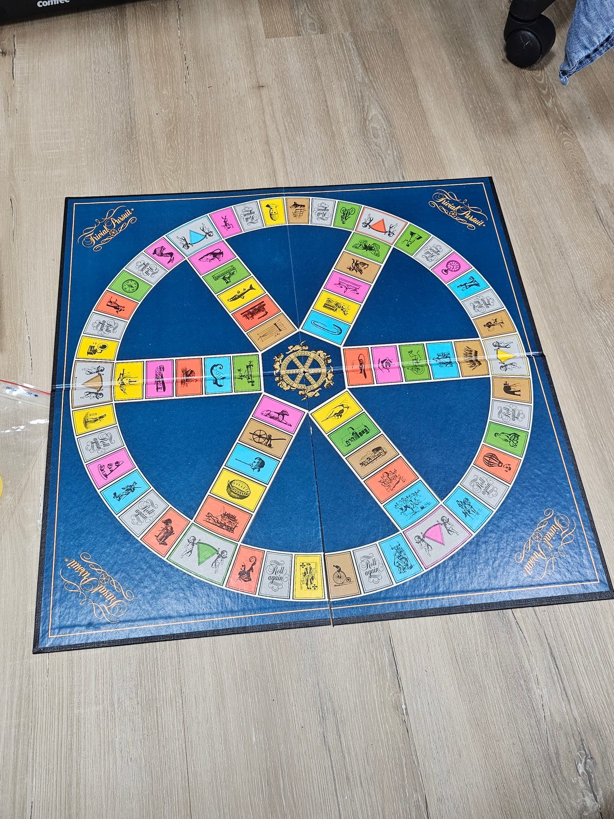 Vintage 1980s Trivial Pursuit Master Game Genus Edition Board Game