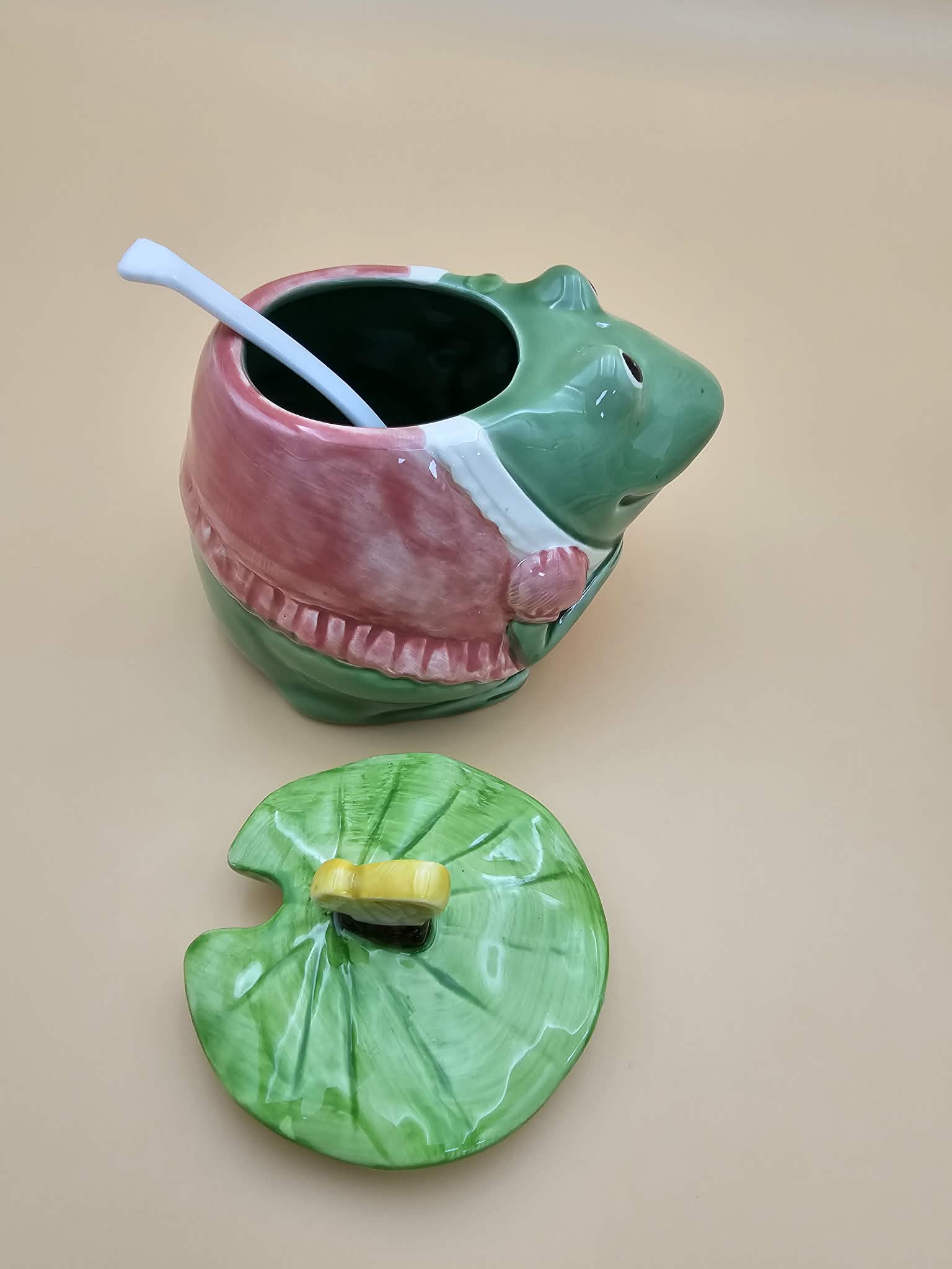Vintage Otagiri Mary Ann Baker Frog Tea Set – Teapot, Creamer & Sugar Bowl