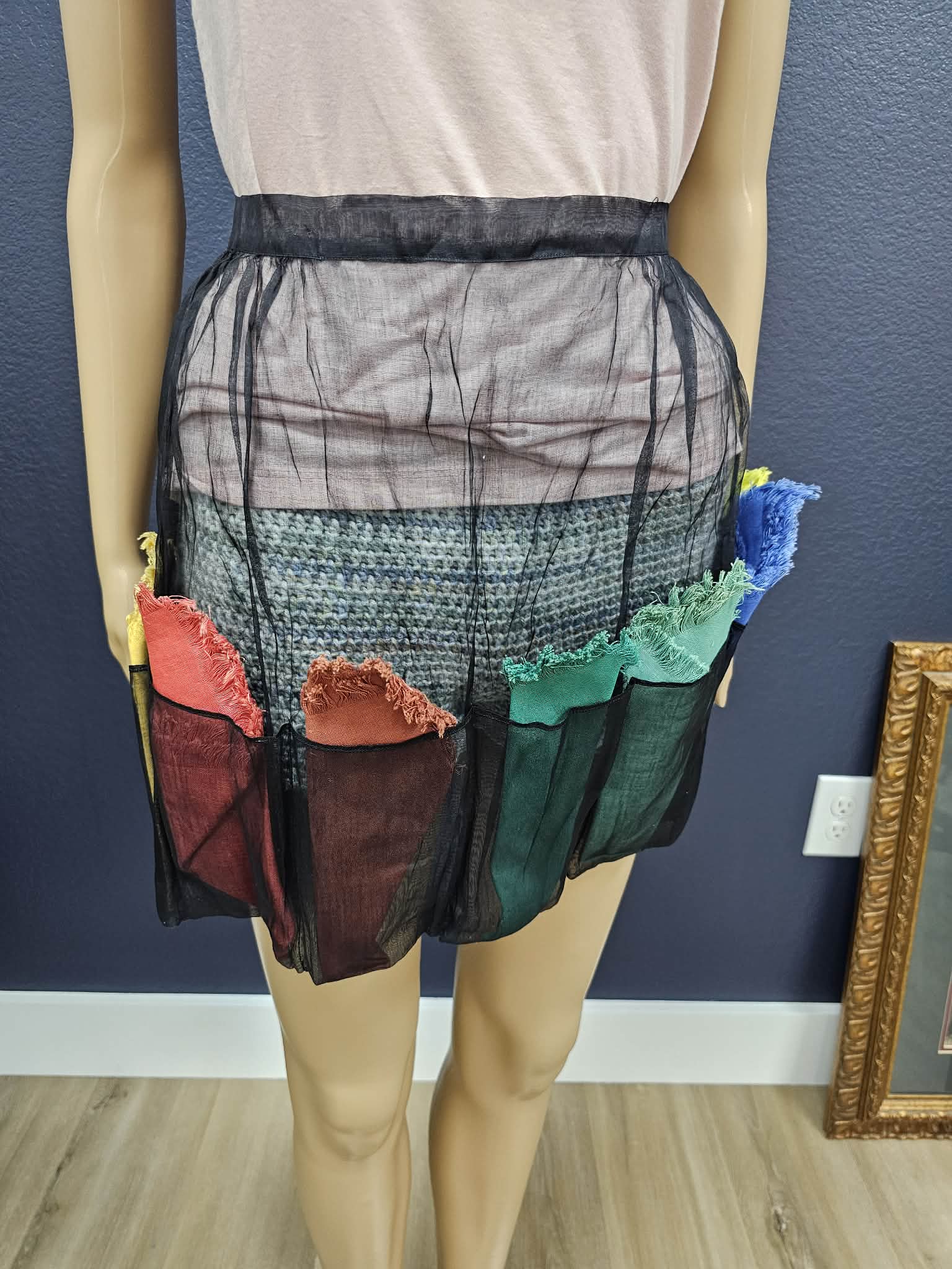 Lot of 6 Assorted Vintage Kitchen Aprons - Floral, Gingham, & Character Prints