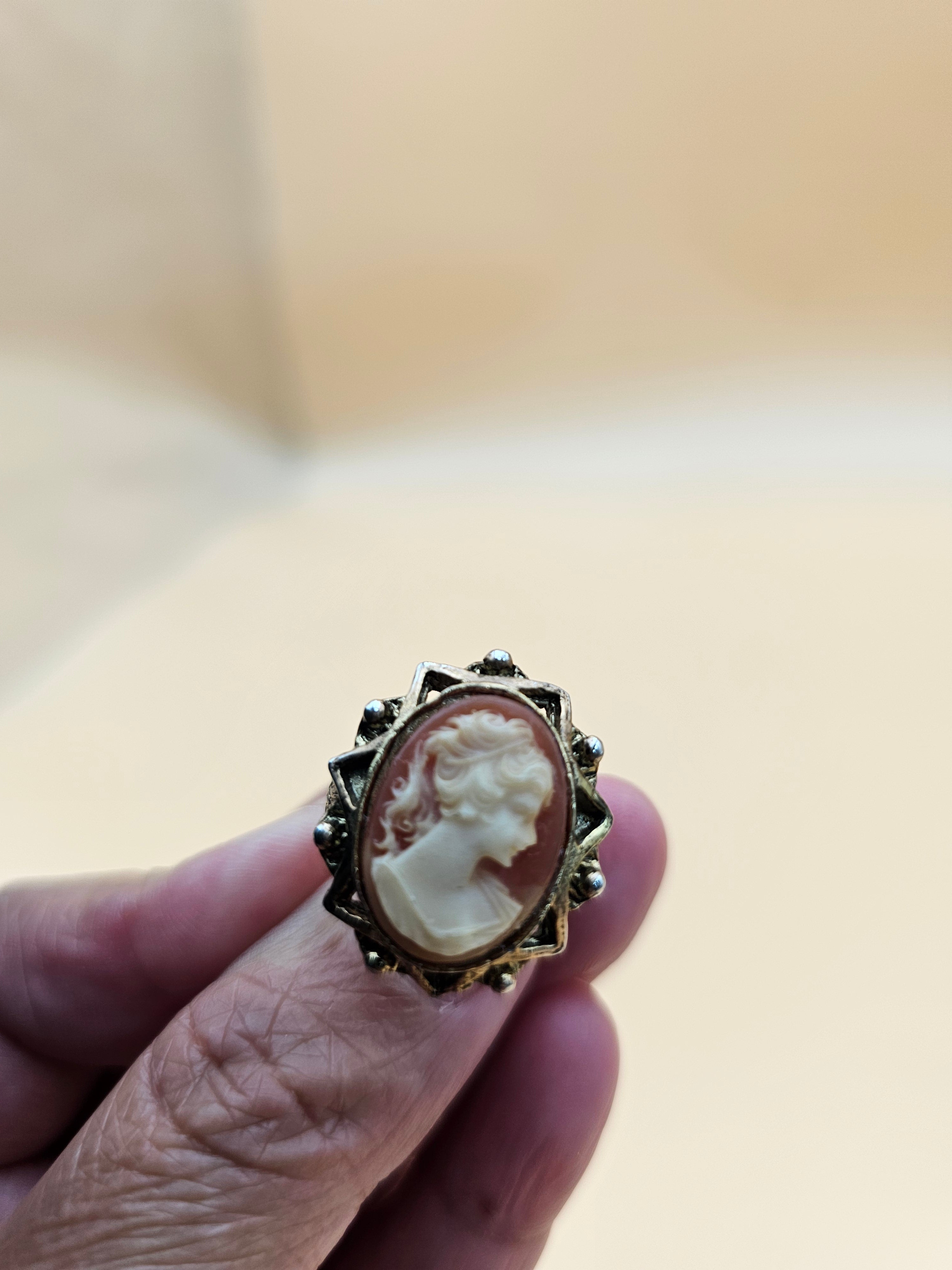 Lots of cameo jewelry