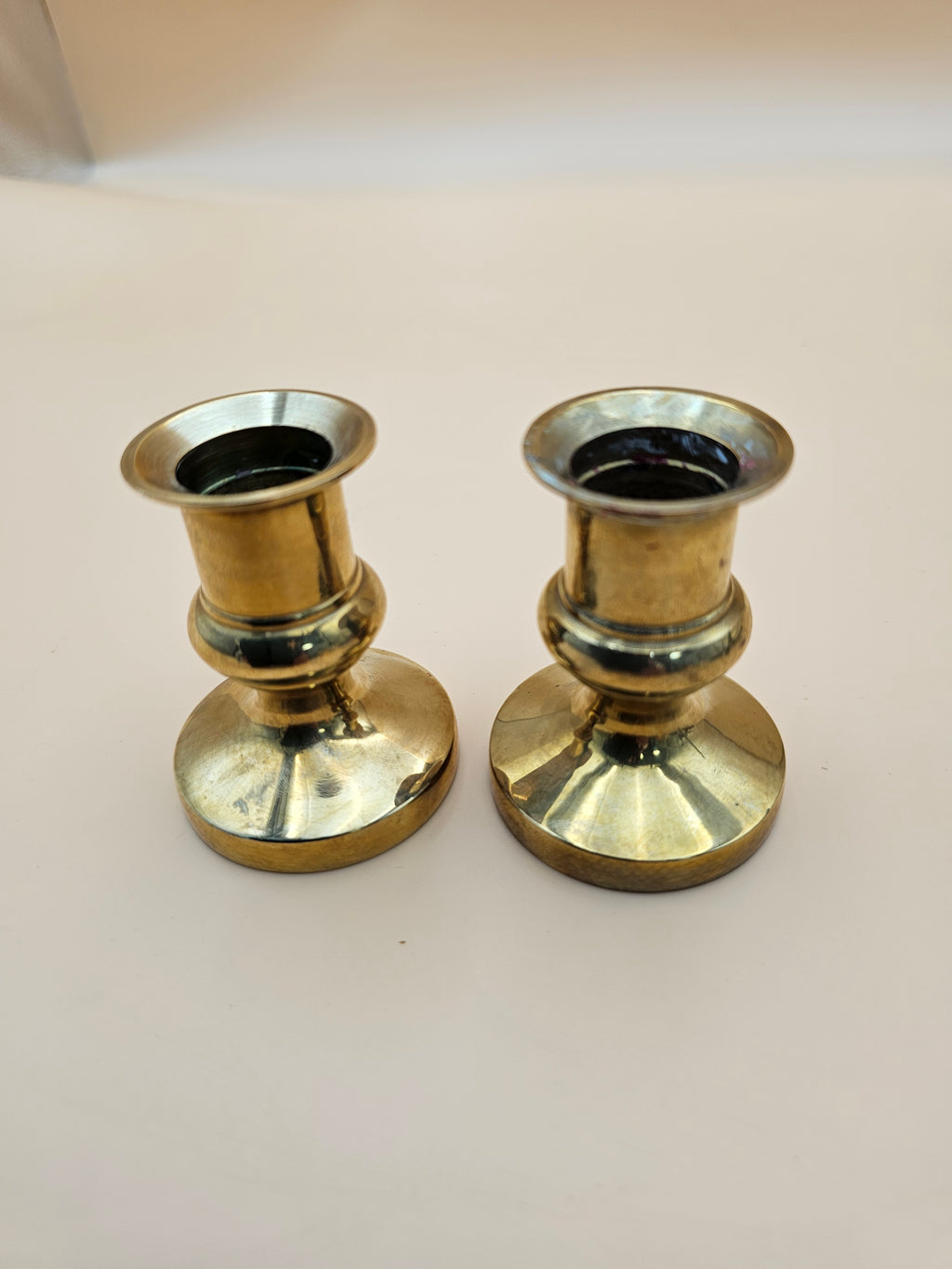 Candle holder solid brass