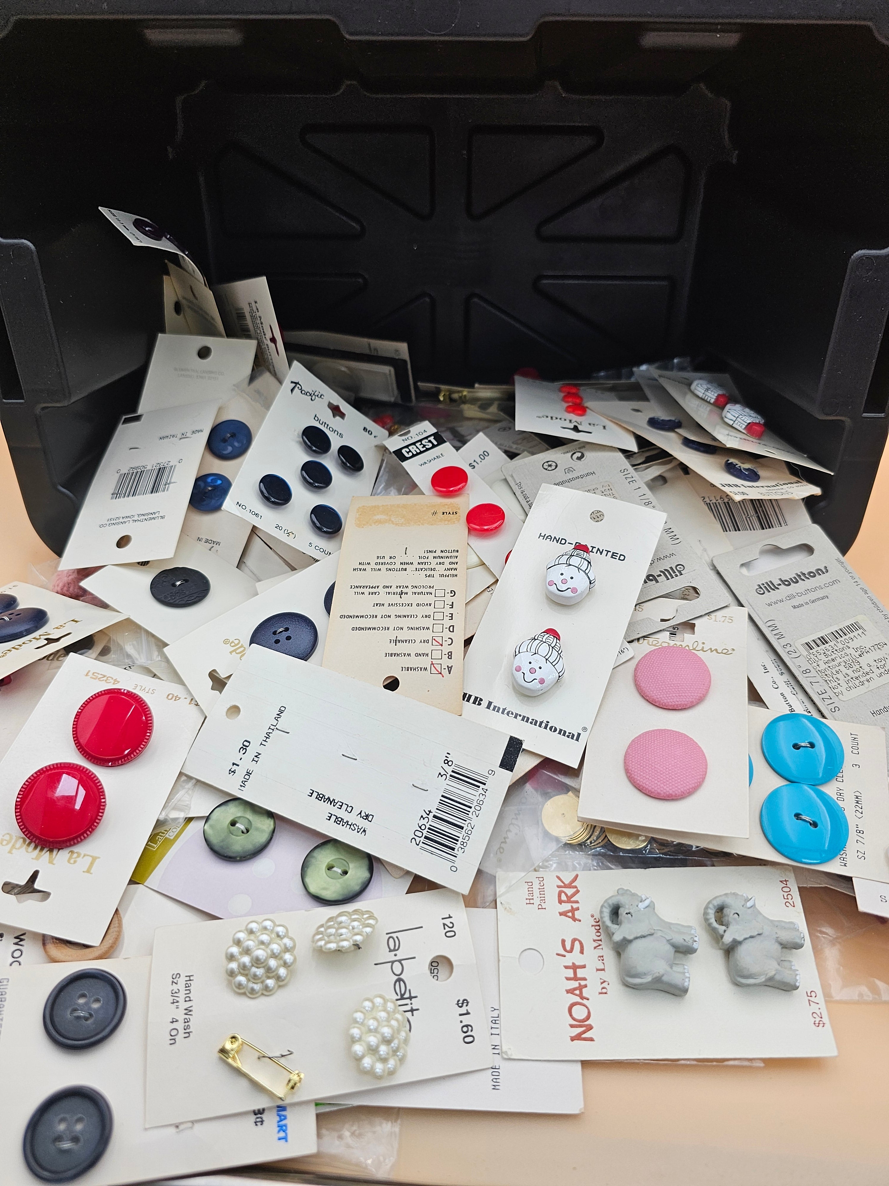 Lots of buttons