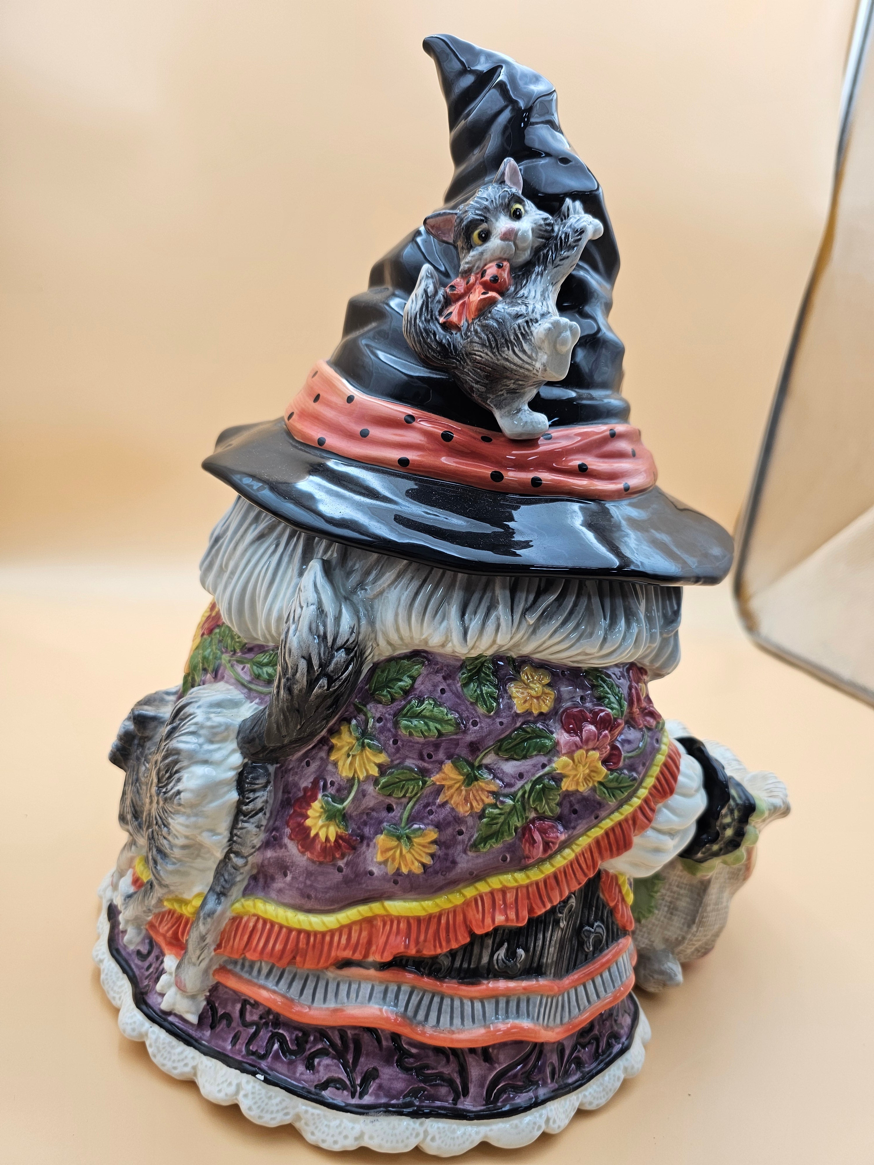Fitz & Floyd Signature Gypsy Witch Cookie Jar